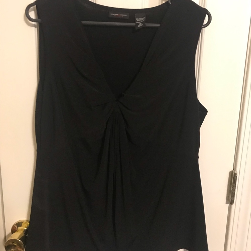 New York and company sleeveless blouse